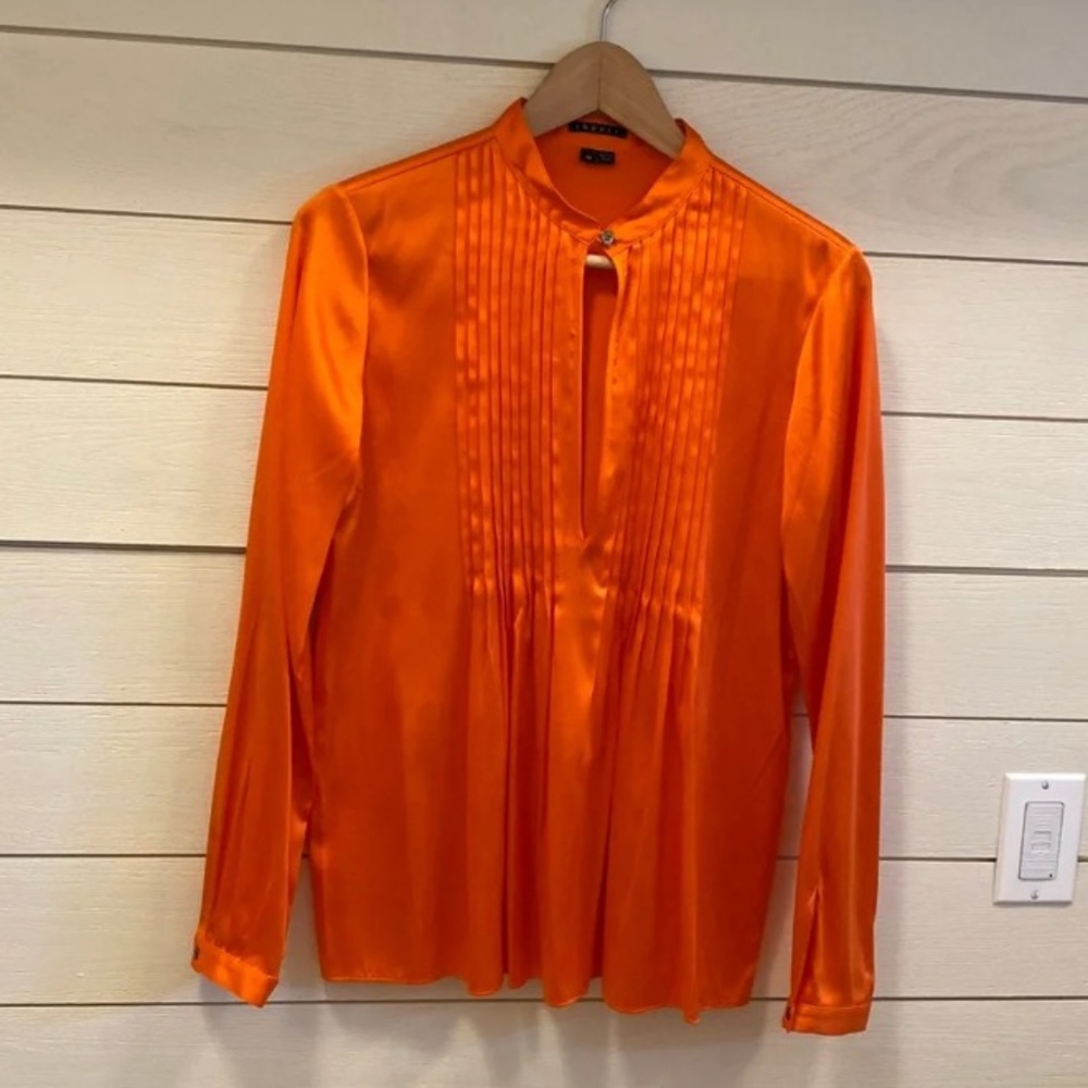 Theory Silk Blouse - Sz M